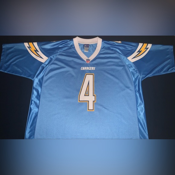 Fanatics Other - SOLD NFL Pro Line Michael Badgley Los Angeles Chargers #4 Powder Blue Jersey 2XL